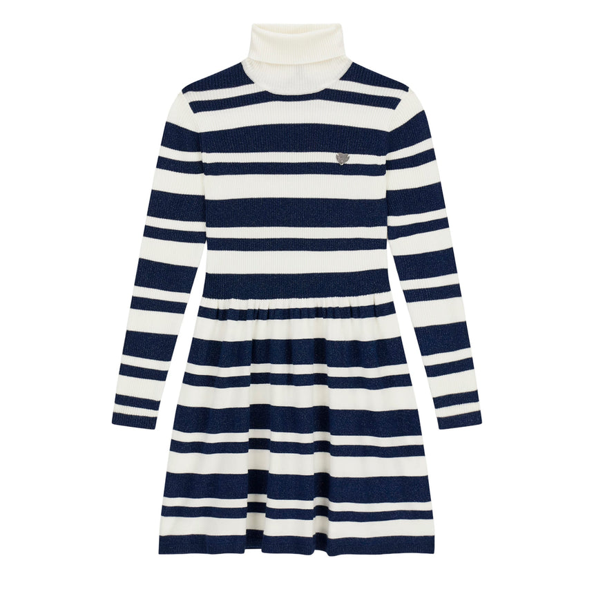 Robe Tricot Rayée 7-14ans-Guess Kids-Marine-7-GUE-J5BK17Z0820-CLÉMENT