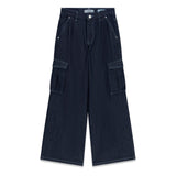 Jeans Évasé Cargo 7-14ans-Guess Kids-Denim-7-GUE-J6YA05D1212-CLÉMENT