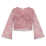 Gilet Mesh Floral 7-14ans-Guess Kids-Rose-7-GUE-J6YH02K4325-CLÉMENT