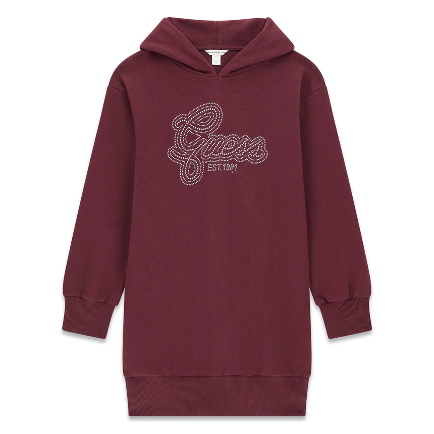 Robe Ouatée Guess 7-14ans-Guess Kids-Bordeaux-7-GUE-J6YK07K3959-CLÉMENT