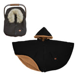 Housse Siège d'Auto / Poncho 3-en-1 - Noir-Gustine-GUI-HOPON-NO-88-CLÉMENT