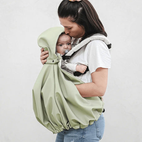 Housse Mi-Saison Poncho 3-en-1 - Pistache-Gustine-GUI-HOPON-PI-84-CLÉMENT