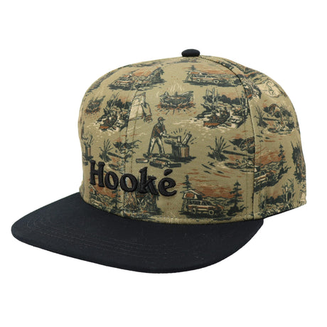 Casquette UV 50+ Voyageur 2-16ans-Hooké-Olive-2-5-H10-CLM-H20-CLÉMENT