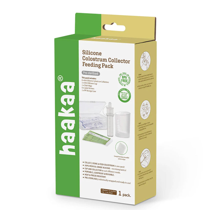 Ensemble Collecteur de Colostrum en Silicone-Haakaa-HAA-MHK190-CLÉMENT