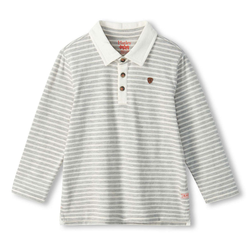 Polo Rugby Rayé 3-8ans-Hatley-Gris-3-HAT-F26AGK1978-CLÉMENT