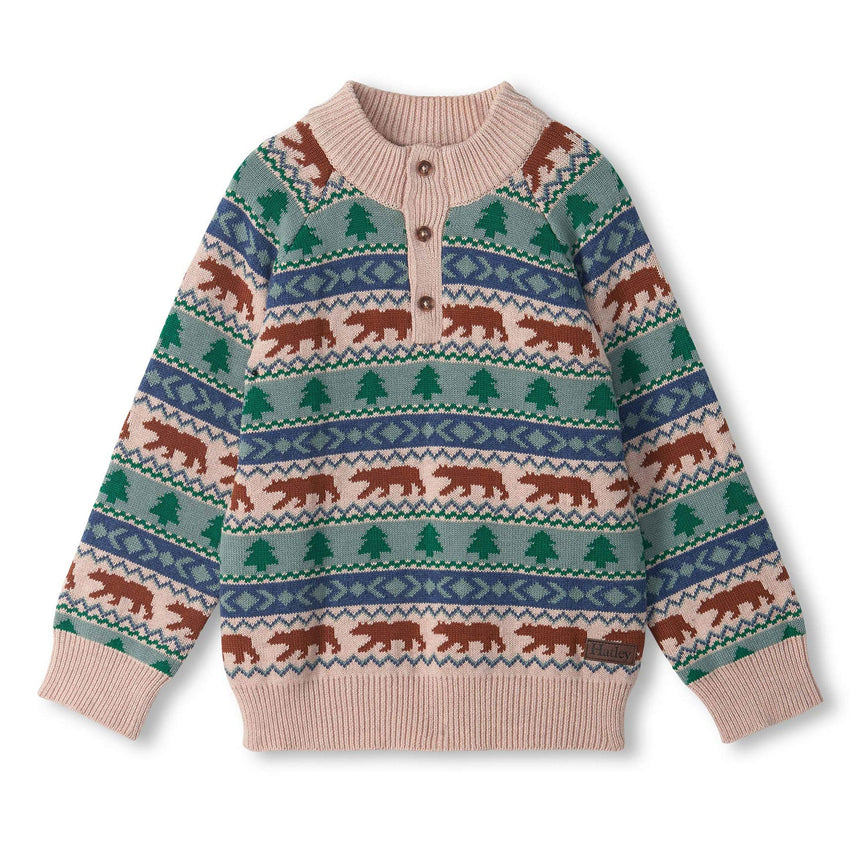 Pull Tricot Ours Fairilse 3-8ans-Hatley-Beige-3-HAT-F26BCK1707-CLÉMENT