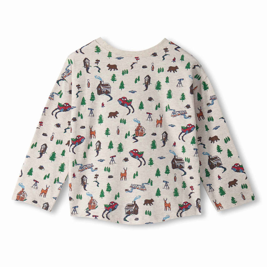 T-shirt Chalet 3-24mois-Hatley-HAT-F26FHT1545-CLÉMENT
