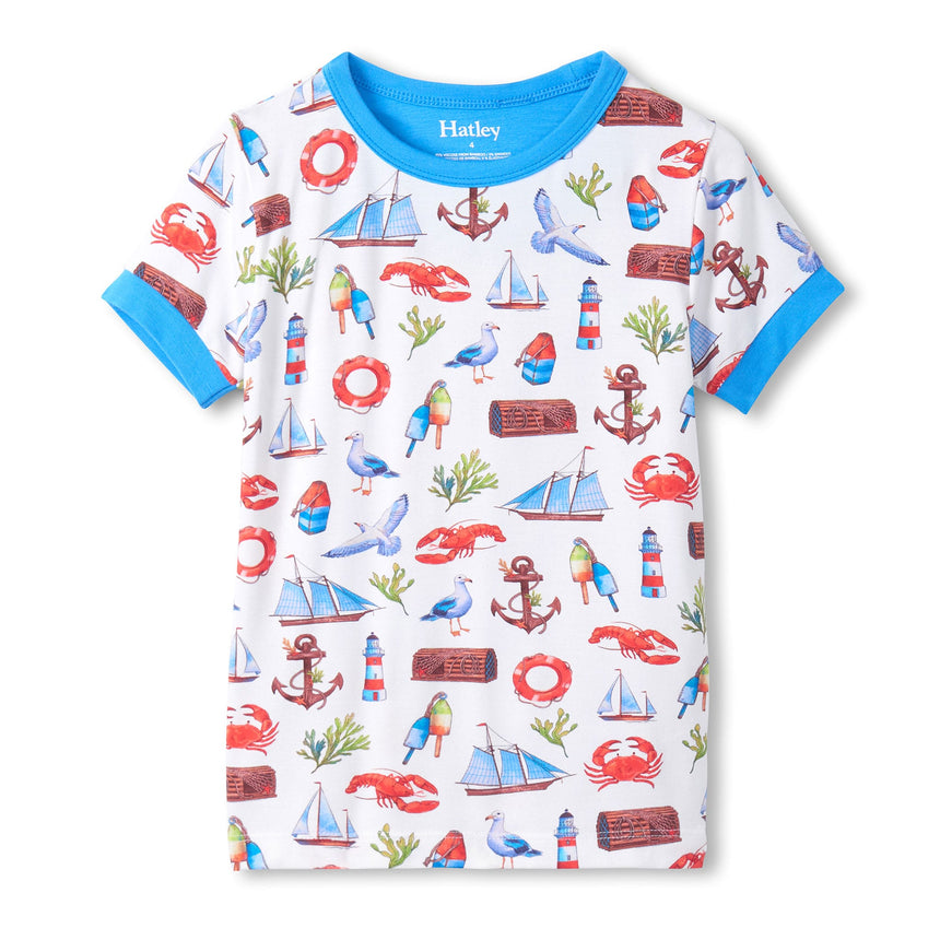 Pyjama Bambou Marin 3-10ans-Hatley-HAT-S26PNK2033-CLÉMENT