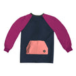 Couvre-tout Colorblock Prune-Headster Kids-HE2-APAPFA2626R-CLÉMENT