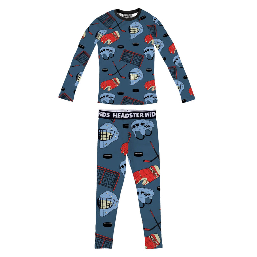 Ensemble Thermal Hockey 2-10ans-Headster Kids-Bleu-2T-HED-APBYWT2470-CLÉMENT