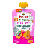 Purée Bio - Pear Pony - Poire, Pêche, Framboises & Épeautre (À partir de 8 mois)-Holle-HLL-HF2-CLÉMENT