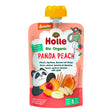 Purée Bio - Panda Peach - Pêche, Apricot, Banane avec Épeautre (À partir de 8 mois)-Holle-HLL-HF6-CLÉMENT