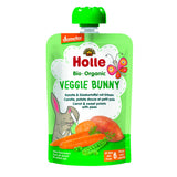 Purée Bio - Veggie Bunny - Carotte et Patate Douce avec Pois (À partir de 6 mois)-Holle-HLL-HV1-CLÉMENT