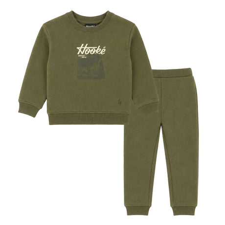 Ensemble Ouaté Gardien de la Nature 12-24mois-Hooke-Olive-12 m-HO3-CLSPBU07213-CLÉMENT