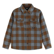 Chemise Flanelle 2-12ans-Hooke-Brun-2-HO3-CLSPKB07210-CLÉMENT