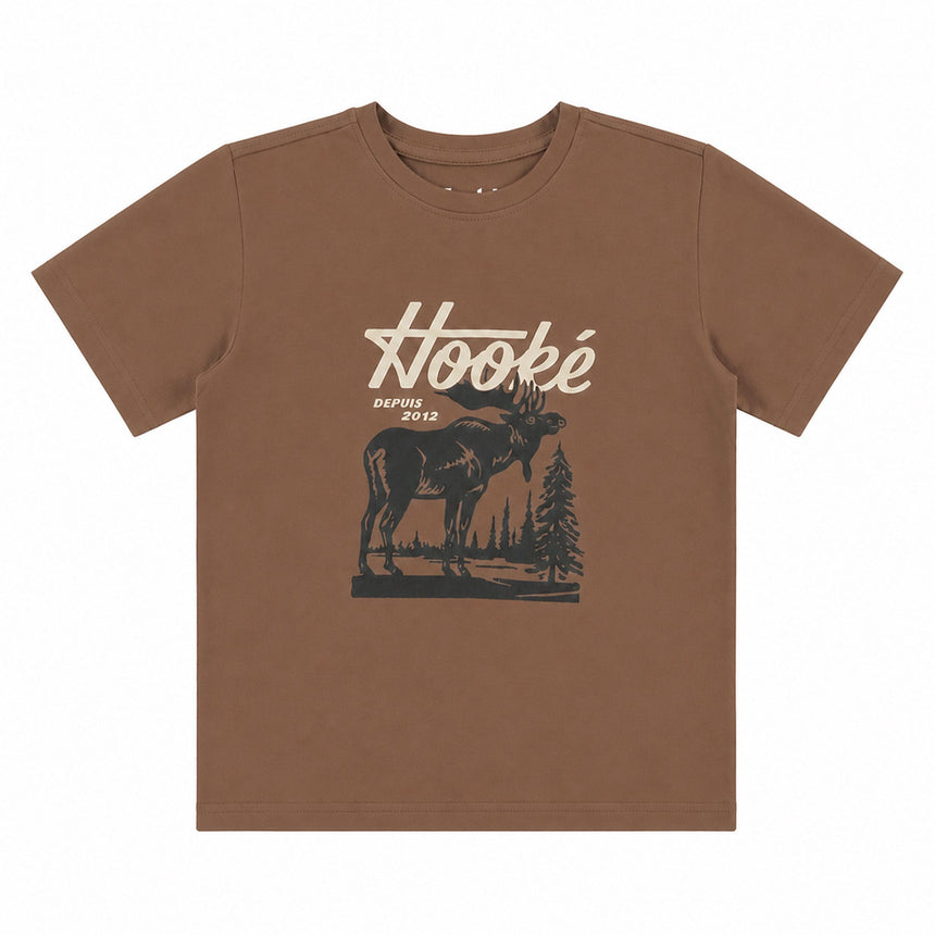 T-shirt Gardien de la Nature 2-12ans-Hooke-Brun-2-HO6-44015-F26-BR-CLÉMENT