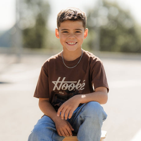 T-shirt Gardien de la Nature 2-12ans-Hooke-HO6-44015-F26-BR-CLÉMENT