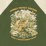 T-shirt Wildlife Habitat Canada 2-12ans-Hooke-HO6-44016-F26-FO-CLÉMENT