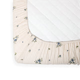 Drap Contour Couchette de Bébé - Bleuet-House of Elia-HOE-CRIB-F2022BL-CLÉMENT