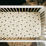 Drap Contour Couchette de Bébé - Fougère-House of Elia-HOE-CRIB-F2022FN-CLÉMENT