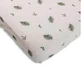 Drap Contour Couchette de Bébé - Fougère-House of Elia-HOE-CRIB-F2022FN-CLÉMENT