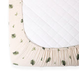 Drap Contour Couchette de Bébé - Fougère-House of Elia-HOE-CRIB-F2022FN-CLÉMENT