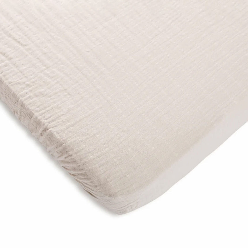 Drap Contour pour Couchette - Greige-House of Elia-HOE-CRIBF2022SSO-CLÉMENT