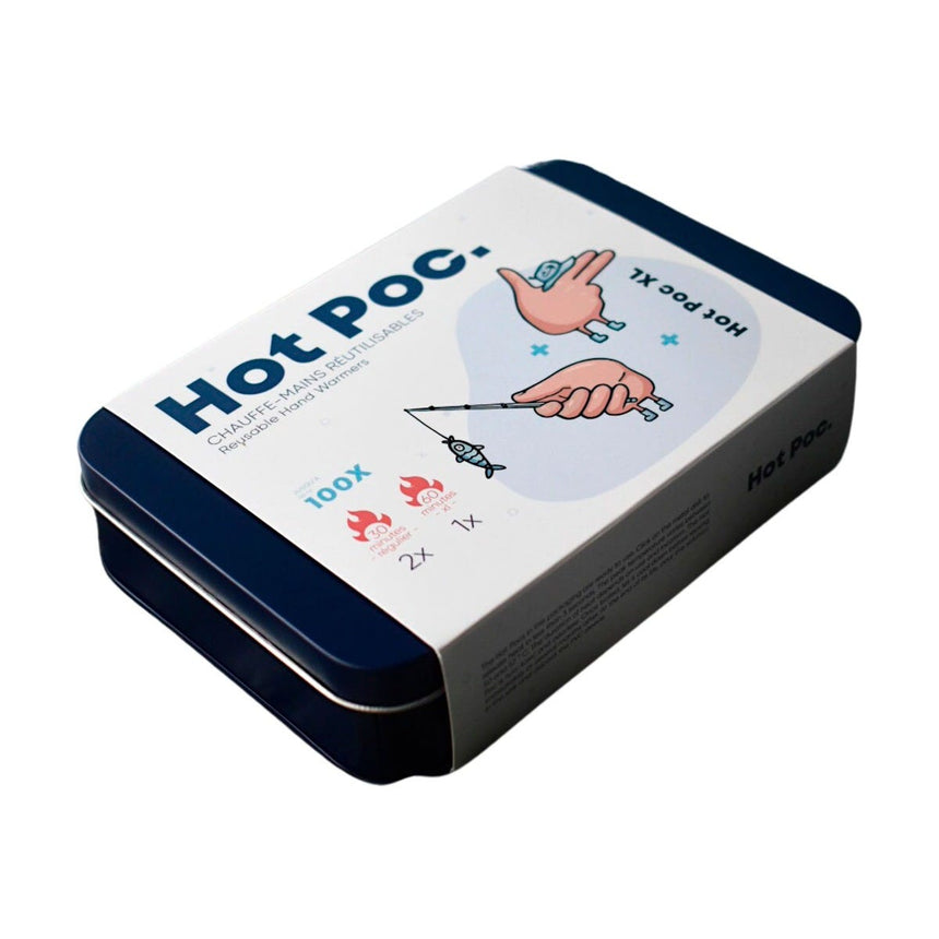 Boîtier (2 réguliers et 1 XL) – Chauffe-mains réutilisables Hot Poc-Hot Poc-HPC-HP-3PCS-SHL-CLÉMENT