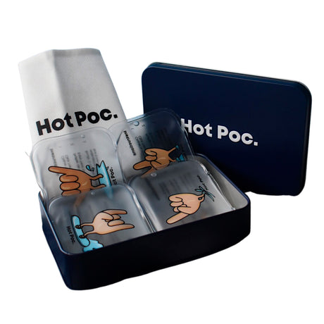 Boîtier (4 réguliers) – Chauffe-mains réutilisables Hot Poc-Hot Poc-HPC-HP-4PCS-SHSS-CLÉMENT