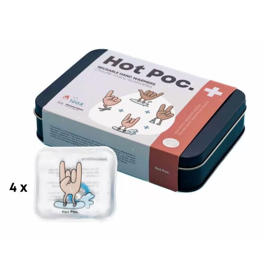 Boîtier (4 réguliers) – Chauffe-mains réutilisables Hot Poc-Hot Poc-HPC-HP-4PCS-SHSS-CLÉMENT