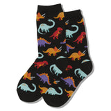 Bas Dinosaure 4-12ans-Hotsox-Noir-4-7-HSX-HK000001-C-CLÉMENT