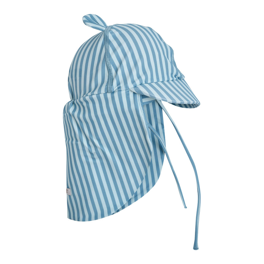 Chapeau Rayé UV 60 0-24mois-Huttelihut-Bleu-0-3 m-HTH-6866-7680-1-CLÉMENT