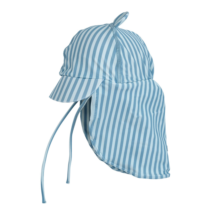 Chapeau Rayé UV 60 0-24mois-Huttelihut-HTH-6866-7680-1-CLÉMENT