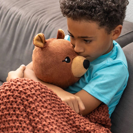 Darby L'ours Peluche Lourde 2kg-Hugimals-HUG-HUG-OURS-CLÉMENT