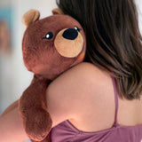 Darby L'ours Peluche Lourde 2kg-Hugimals-HUG-HUG-OURS-CLÉMENT