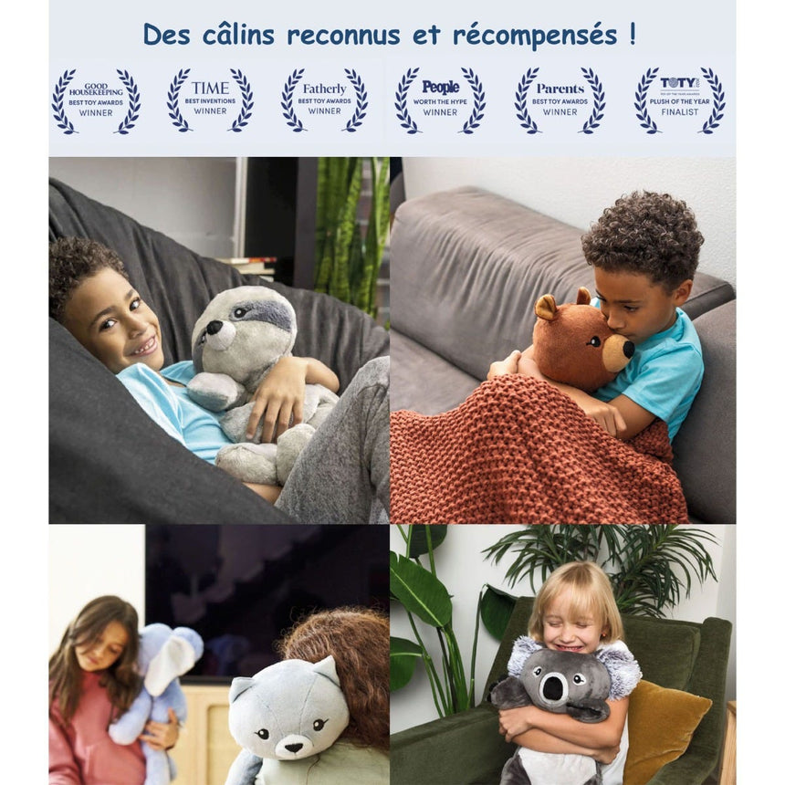 Peluche Lourde 2kg - Quinn le Koala-Hugimals-HUG-HUG008KO-CLÉMENT