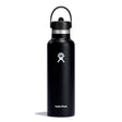 Bouteille avec capuchon de paille flexible 21oz - Noir-Hydro Flask-HYD-S21FS001-CLÉMENT