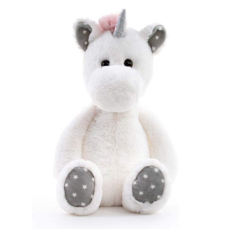Peluche Licorne Blanche-Clement - Equipement-IMD-WS03888-CLÉMENT