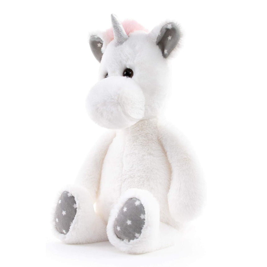 Peluche Licorne Blanche-Clement - Equipement-IMD-WS03888-CLÉMENT