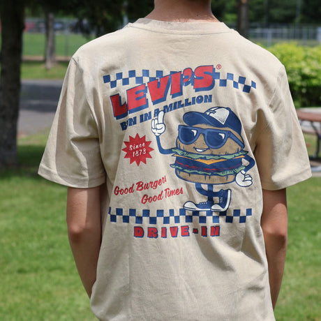 T-shirt Drive-in Burger 8-16ans-Levis-LEV-91R480-X5I-CLÉMENT
