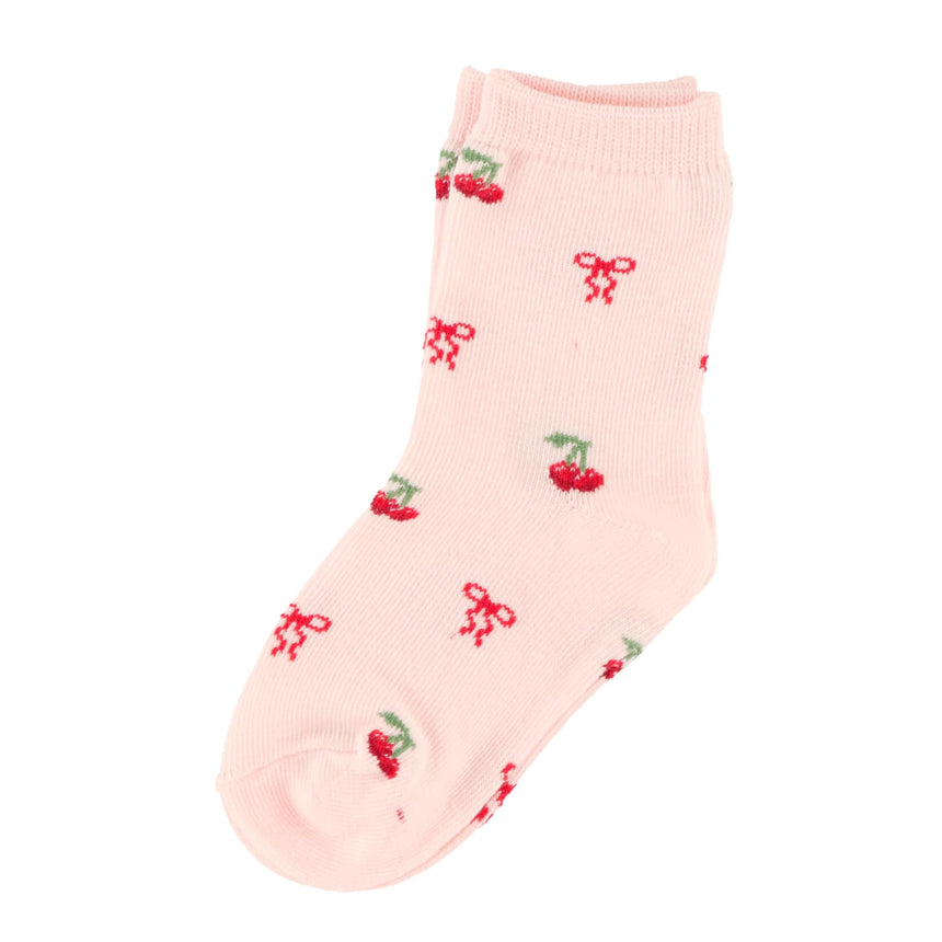 Bas Cerises 9-24mois-Clement - Vetements-Rose-9-12 m-IMN-F25BF-06-1-CLÉMENT