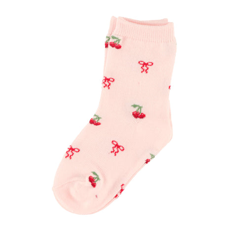 Bas Cerises 2-12ans-Clement - Vetements-Rose-2-4-IMN-F25BF-06-2-CLÉMENT