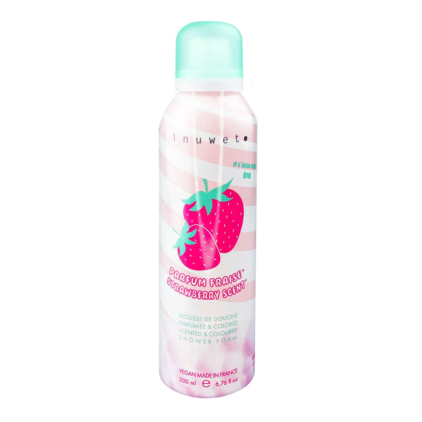 Mousse de Douche - Parfum de Fraise-Inuwet-INW-VINBN202F-CLÉMENT