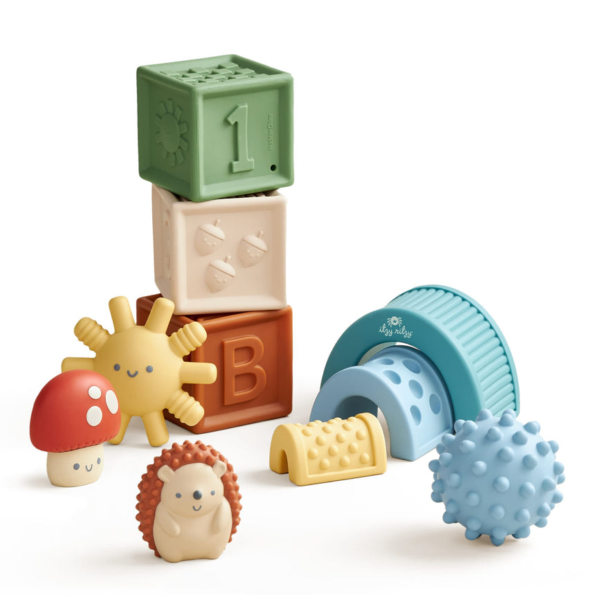 Ensemble de Blocs Sensoriels-itzy ritzy-ITZ-BL8532-CLÉMENT