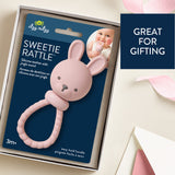 Hochet Sweetie Silicone - Lapin-itzy ritzy-ITZ-SH8581-CLÉMENT