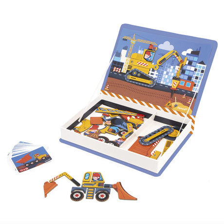 Livre Magnétique - Construction-Janod-JAD-J02526-CLÉMENT