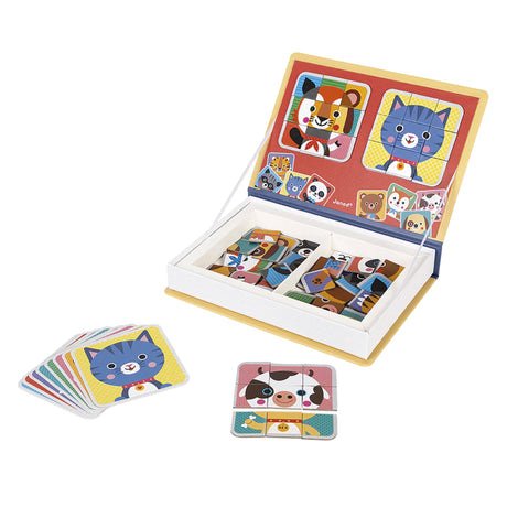 Livre Mix & Match Magnétique-Janod-JAD-J02587-CLÉMENT