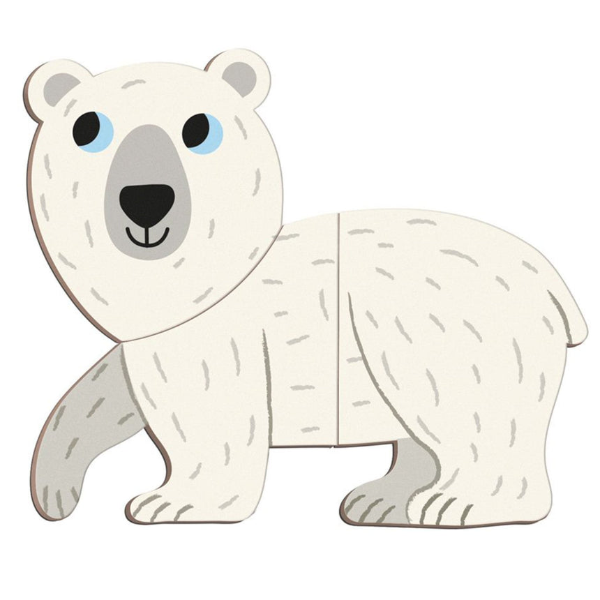 Livre Magnétique Animaux Polaires-Janod-JAD-J02599-CLÉMENT