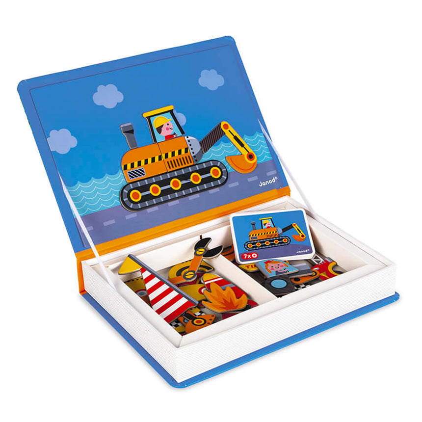 Livre Magnétique Bolides-Janod-JAD-J02715-CLÉMENT