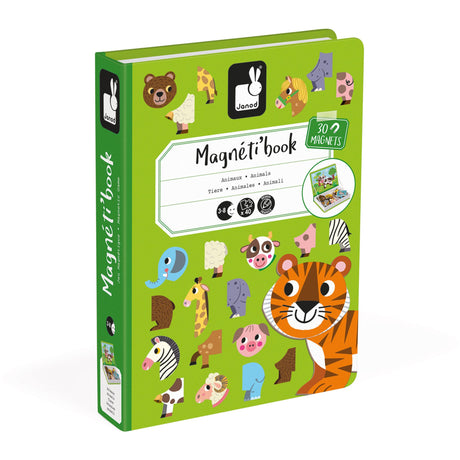 Livre Magnétique - Animaux-Janod-JAD-J02723-CLÉMENT